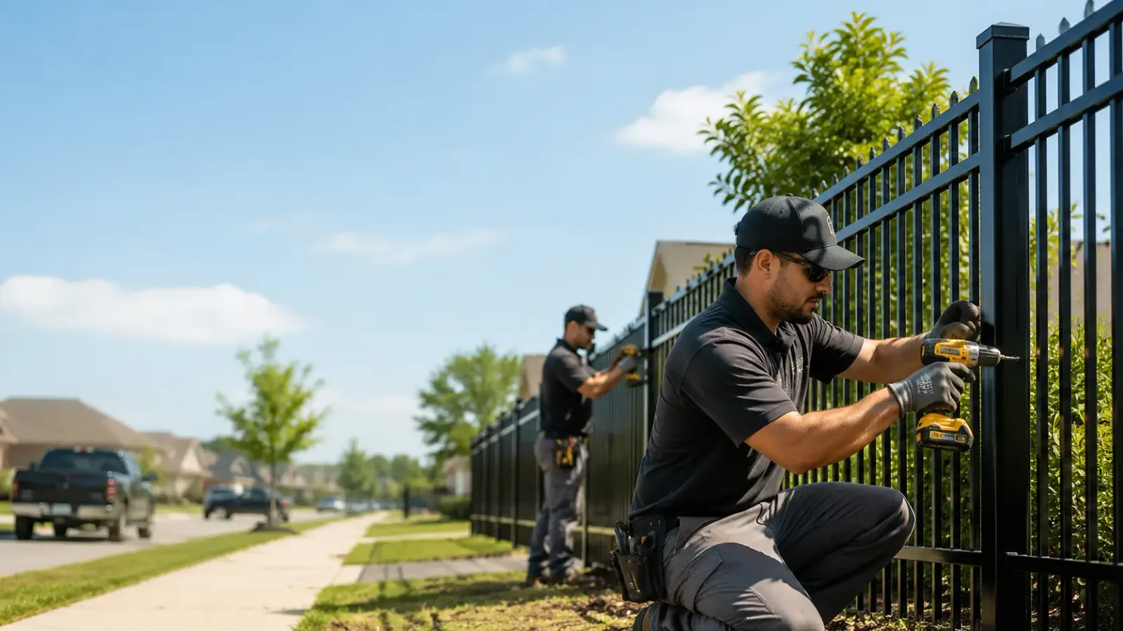 Metal Fence Installation in Arrington, TN